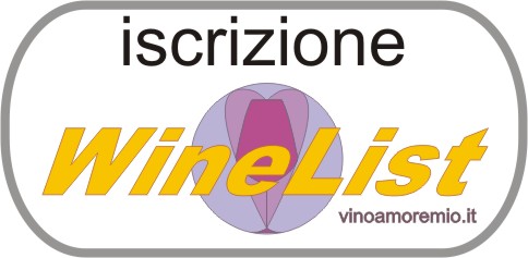 Iscrizione Wine List