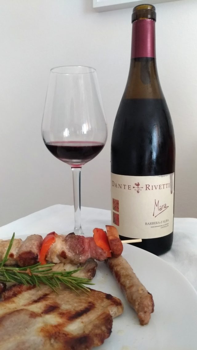 Barbera d’Alba MARA Dante Rivetti 2016 una beva semplice ma con struttura